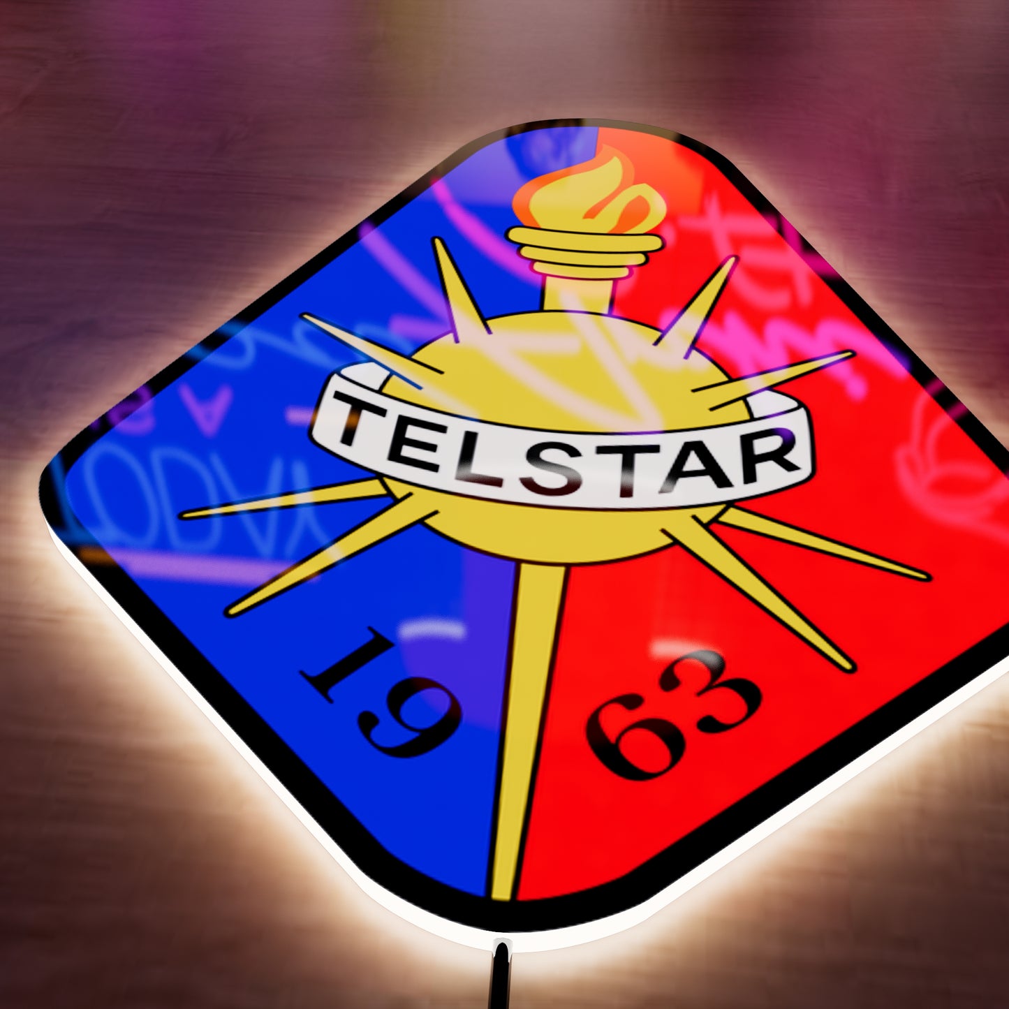 Telstar FC logo LED Wall light