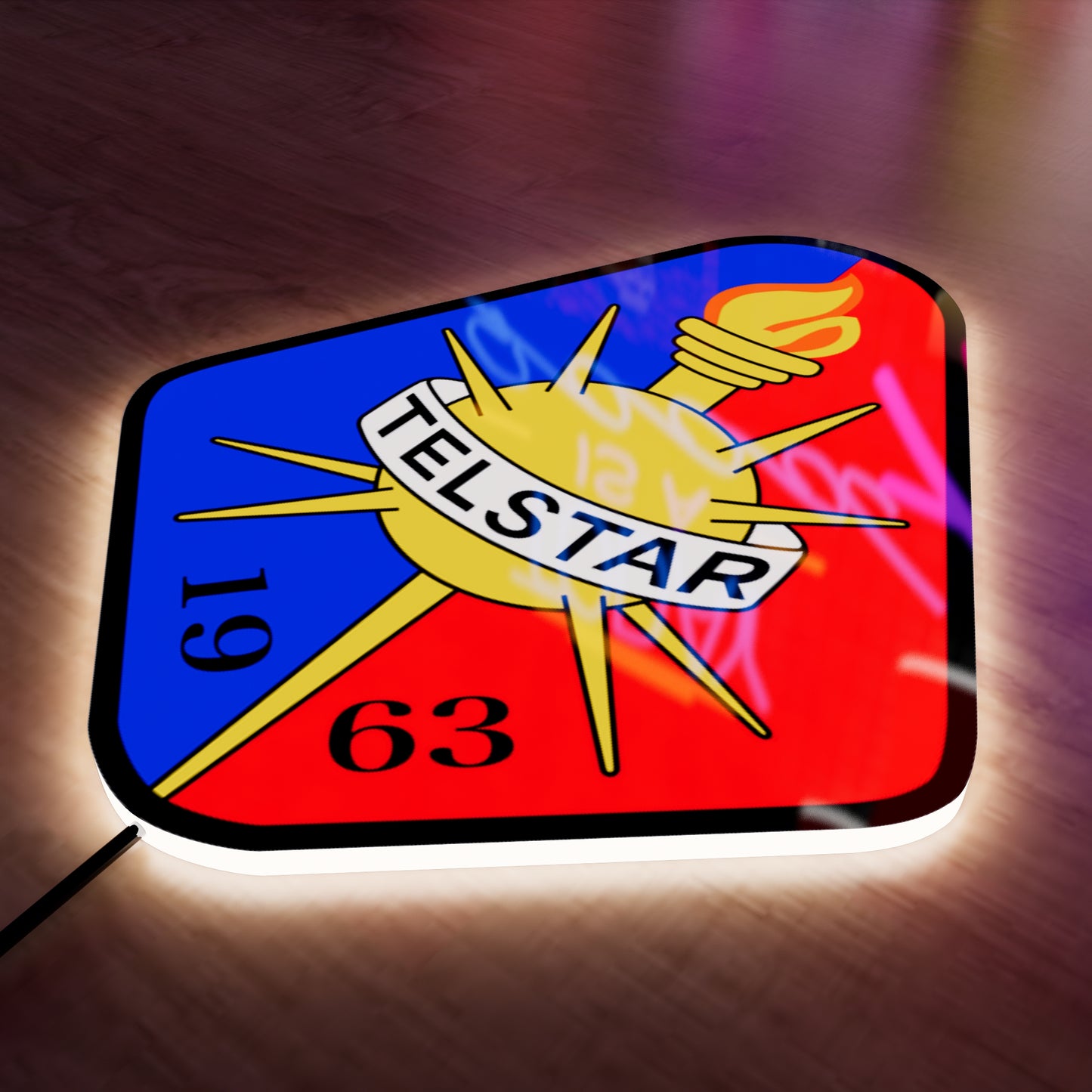 Telstar FC logo LED Wall light