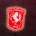 Twente FC logo LED Wall light