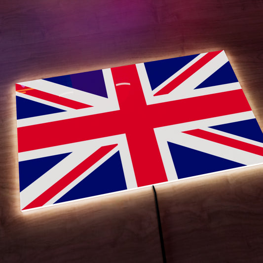 United Kingdom Flag LED Wall light