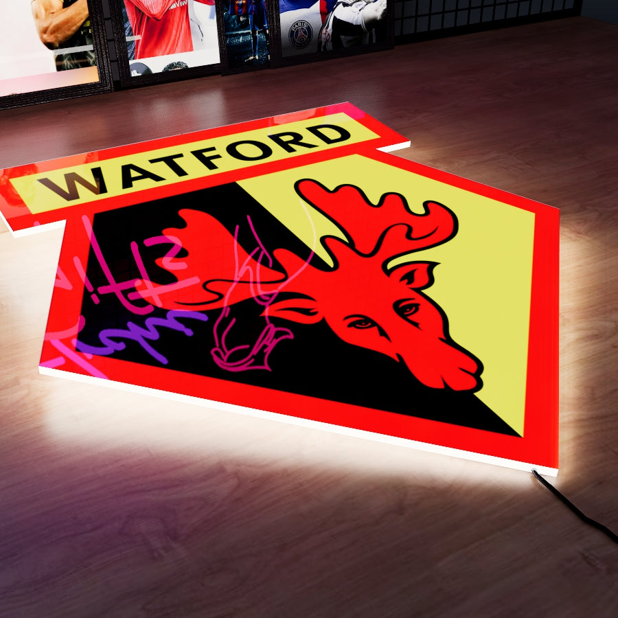 WAT FC Badge LED 15 inches (38cm)