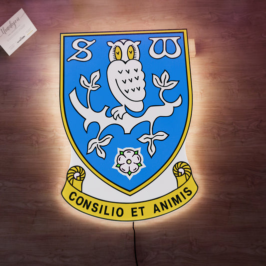 WED FC Badge LED 15 inches (38cm)