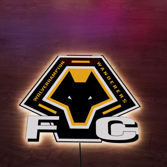 WOL FC 1990's badge LED Wall light