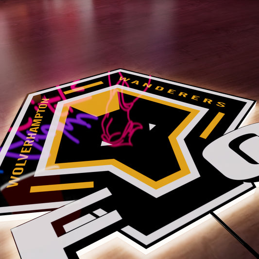 WOL FC 1990's badge LED Wall light