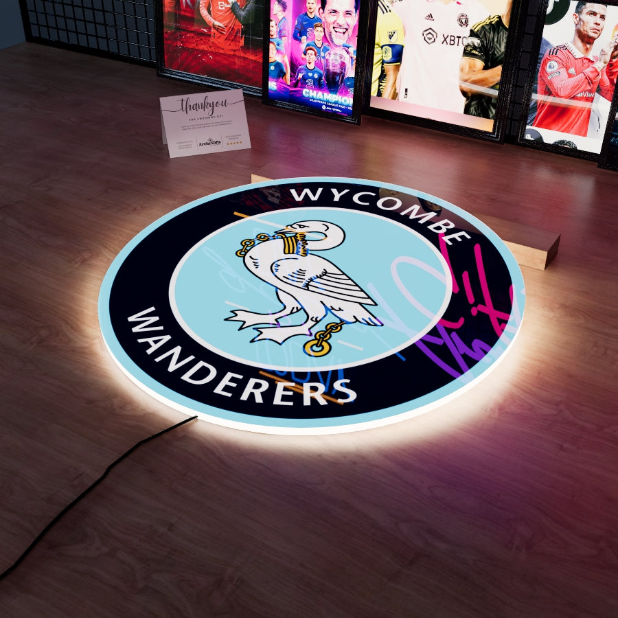 WYC FC Badge LED 15 inches (38cm)