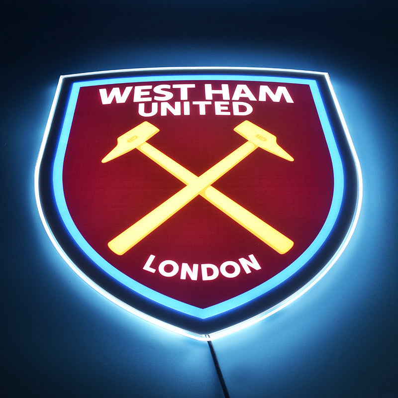 WHU FC Badge LED 15 inches (38cm)