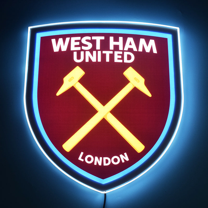 WHU FC Badge LED 15 inches (38cm)