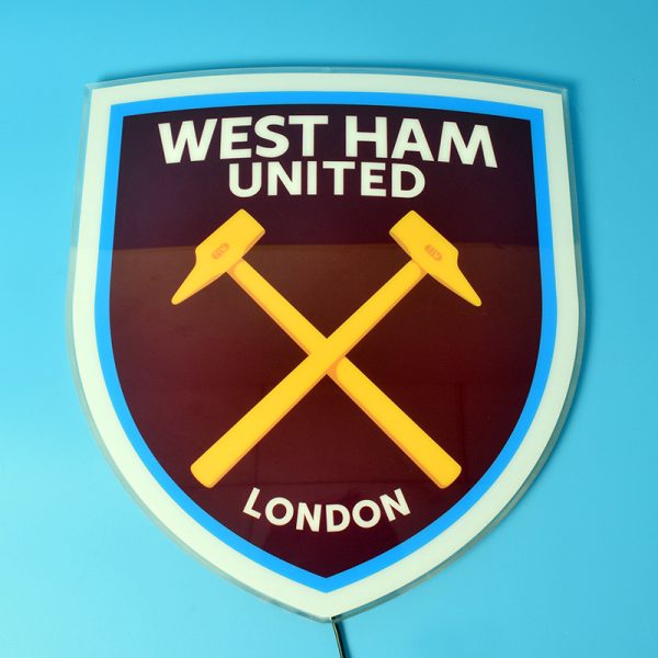 WHU FC Badge LED 15 inches (38cm)