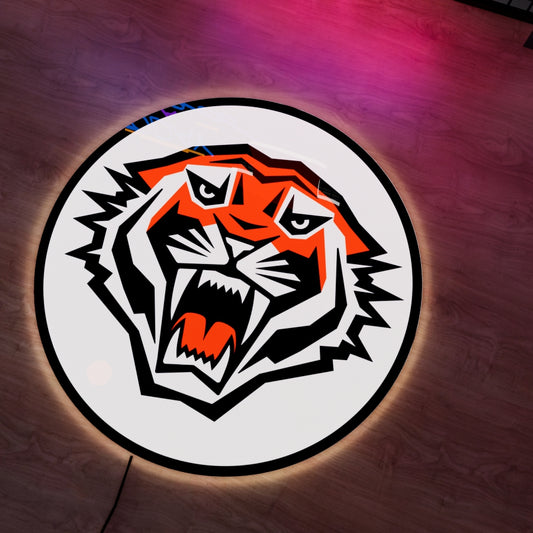 Wests Tigers Logo LED Wall light