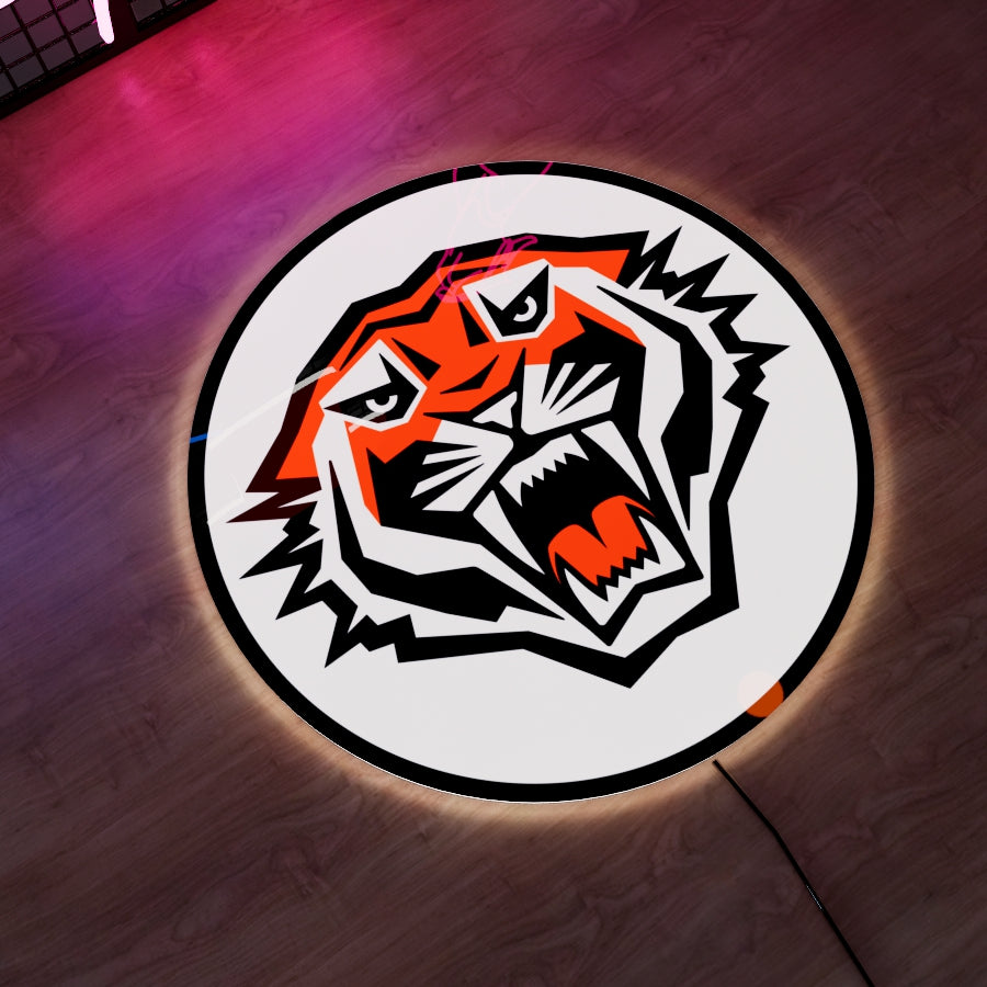 Wests Tigers Logo LED Wall light
