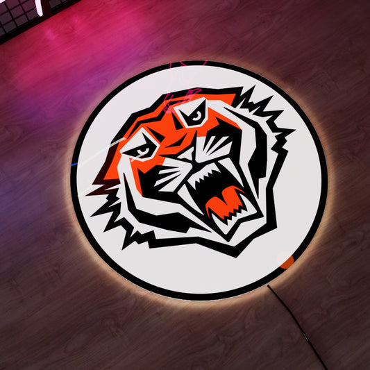 Wests Tigers Logo LED Wall light