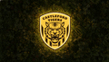 Castleford Tigers Logo LED Wall light