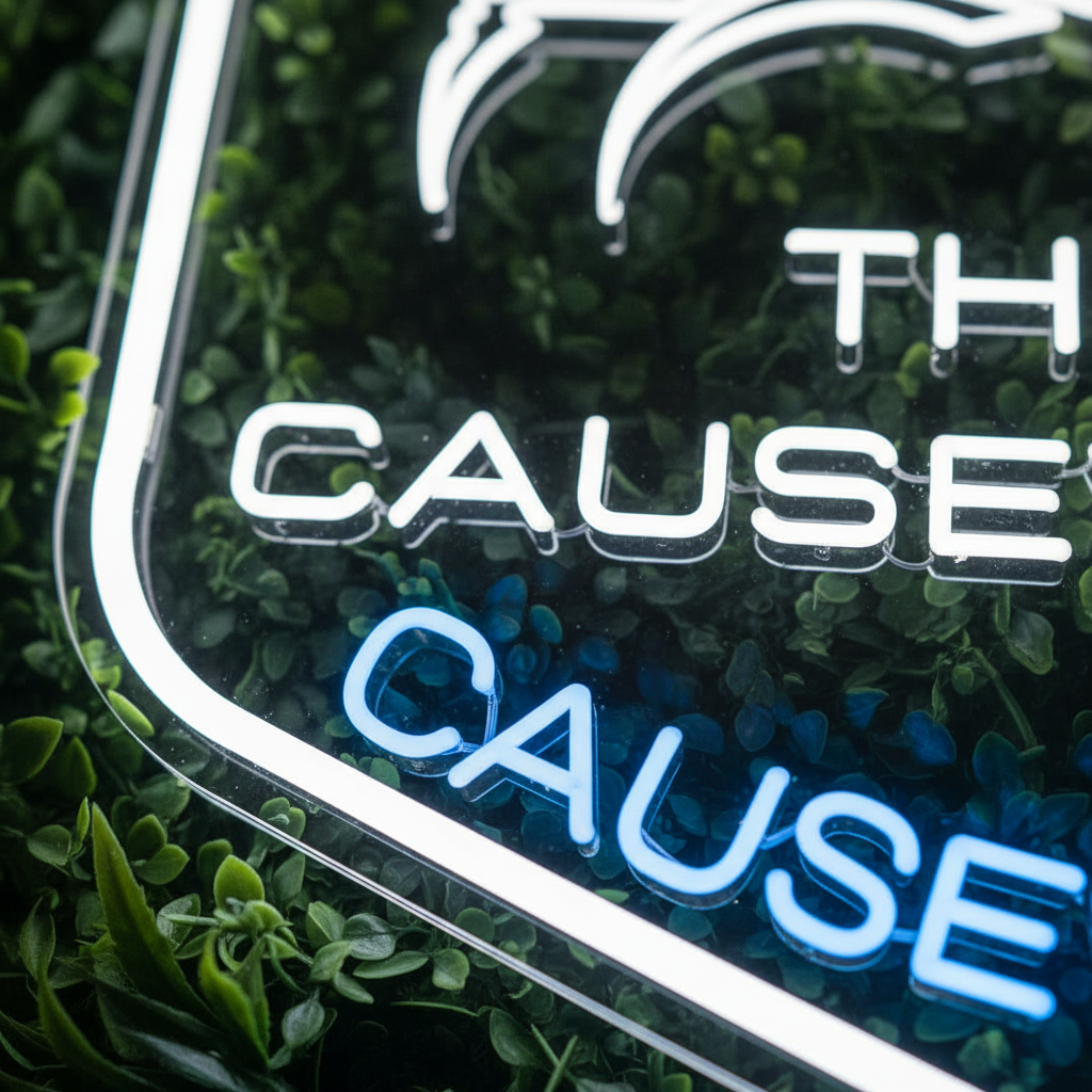 THE GIANT'S CAUSEWAY TOURS NI Logo Neon Sign