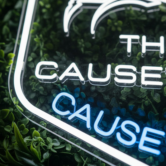 THE GIANT'S CAUSEWAY TOURS NI Logo Neon Sign