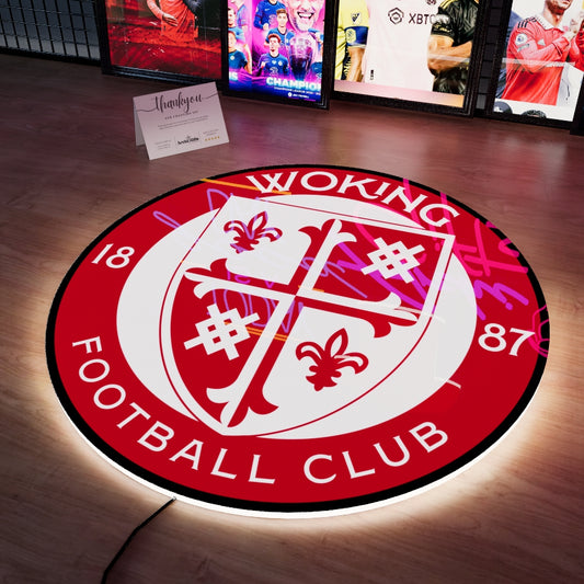 Woking FC Logo LED 15 inches (38cm)