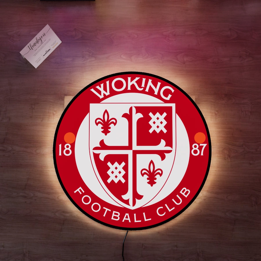 Woking FC Logo LED 15 inches (38cm)