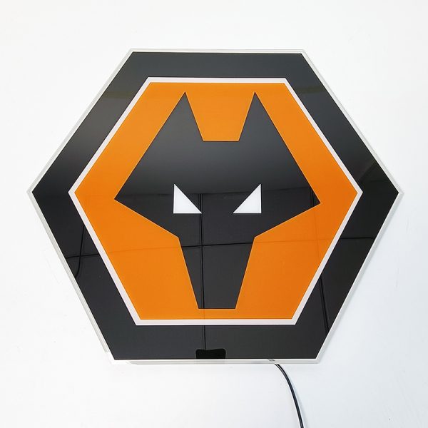 WOL FC Badge LED 15 inches (38cm)