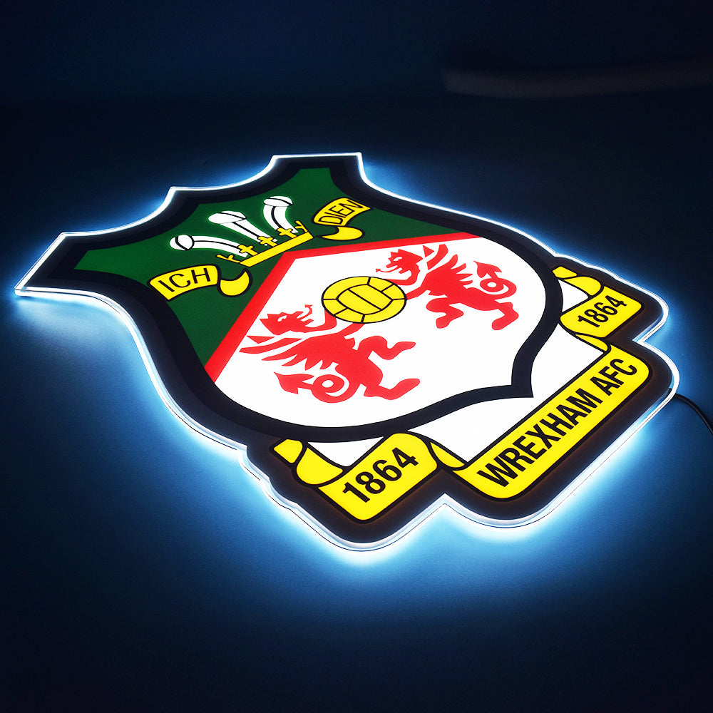 WRE FC Badge LED 15 inches (38cm)