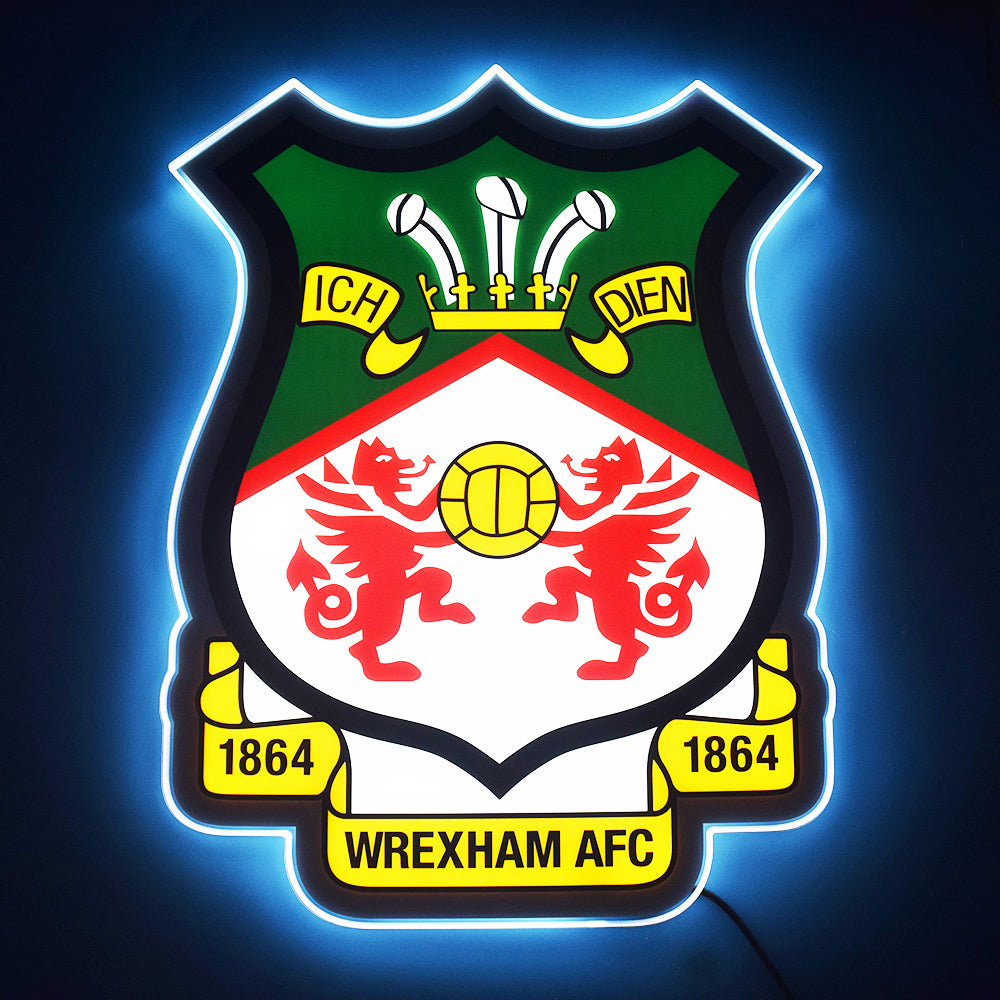 WRE FC Badge LED 15 inches (38cm)