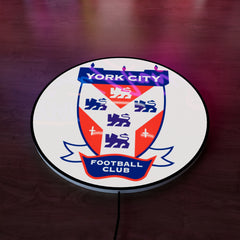 York City FC badge LED Wall light