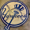 NEW YORK Baseball Logo Wall Art Sign baseball Blue