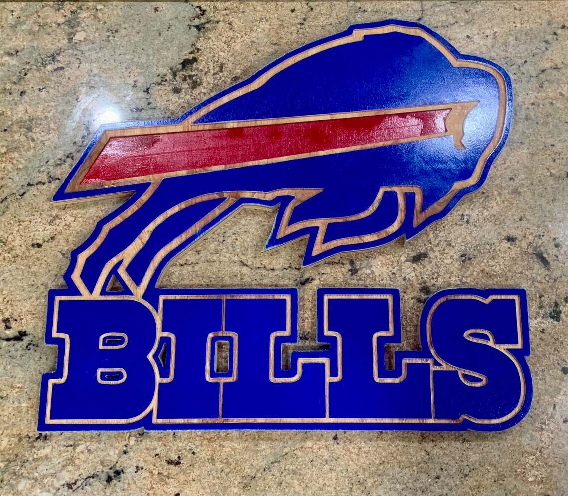 Buffalo Football Logo Wall Art Sign football