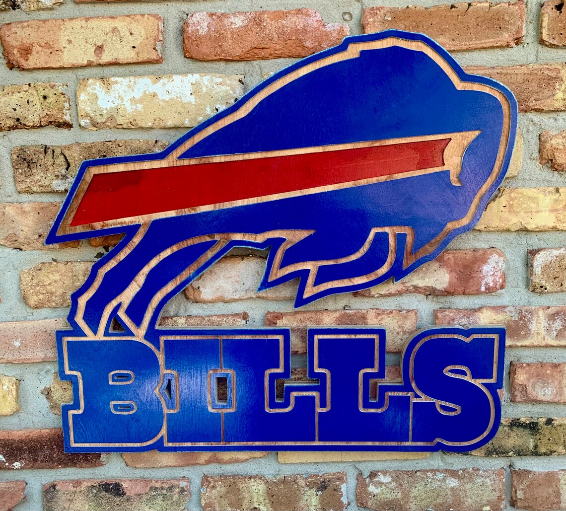 Buffalo Football Logo Wall Art Sign football