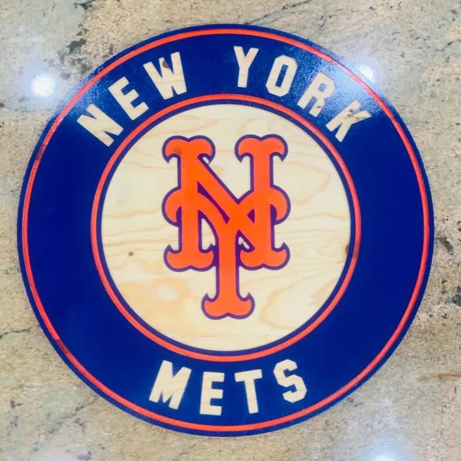 NEW YORK Baseball Logo Wall Art Sign baseball