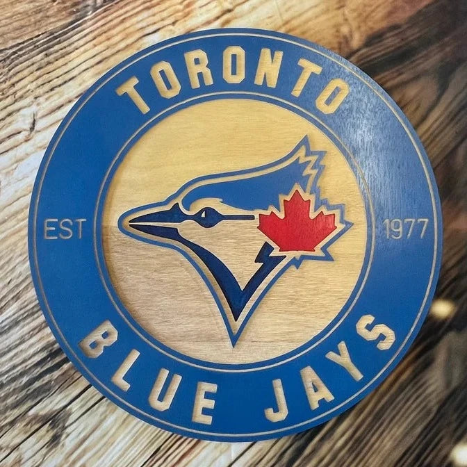 Toronto Baseball Logo Wall Art Sign baseball