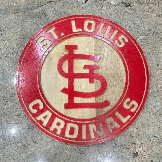 ST LOUIS Baseball Logo Wall Art Sign baseball