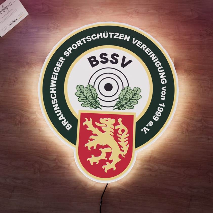 BSSV Logo LED 15 inches (38cm) Style 2