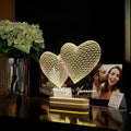Personalized Heart-shaped Bedside Lamp - N03